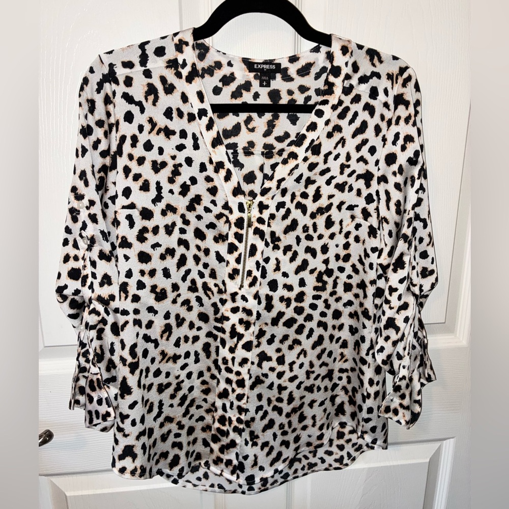 Express Animal Print Women's Blouse